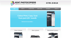 Desktop Screenshot of kentphotocopiers.com